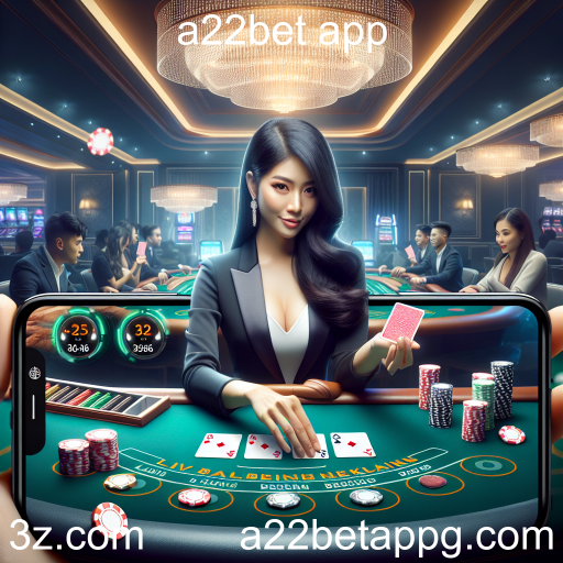 Descubra a Excitante Categoria de Jogos ao Vivo no a22bet App